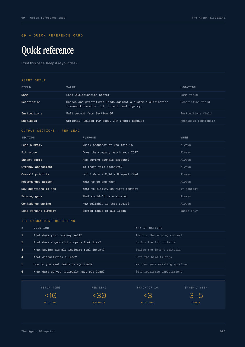 1-3_Lead Qualification Scoring Agent – 3-Min. Handbook