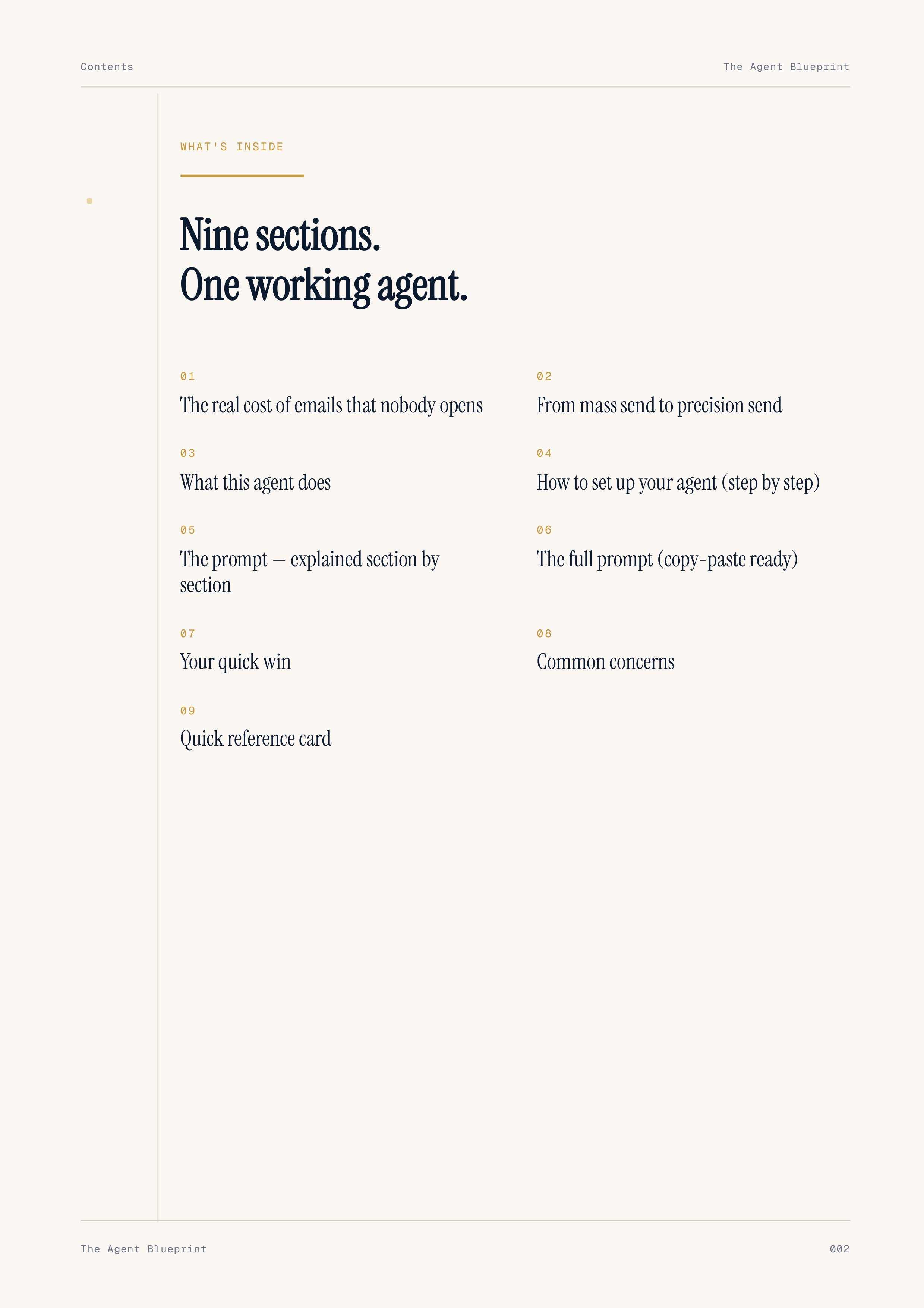 2-3_Cold E-Mail Writer Agent – 3-Min. Handbook