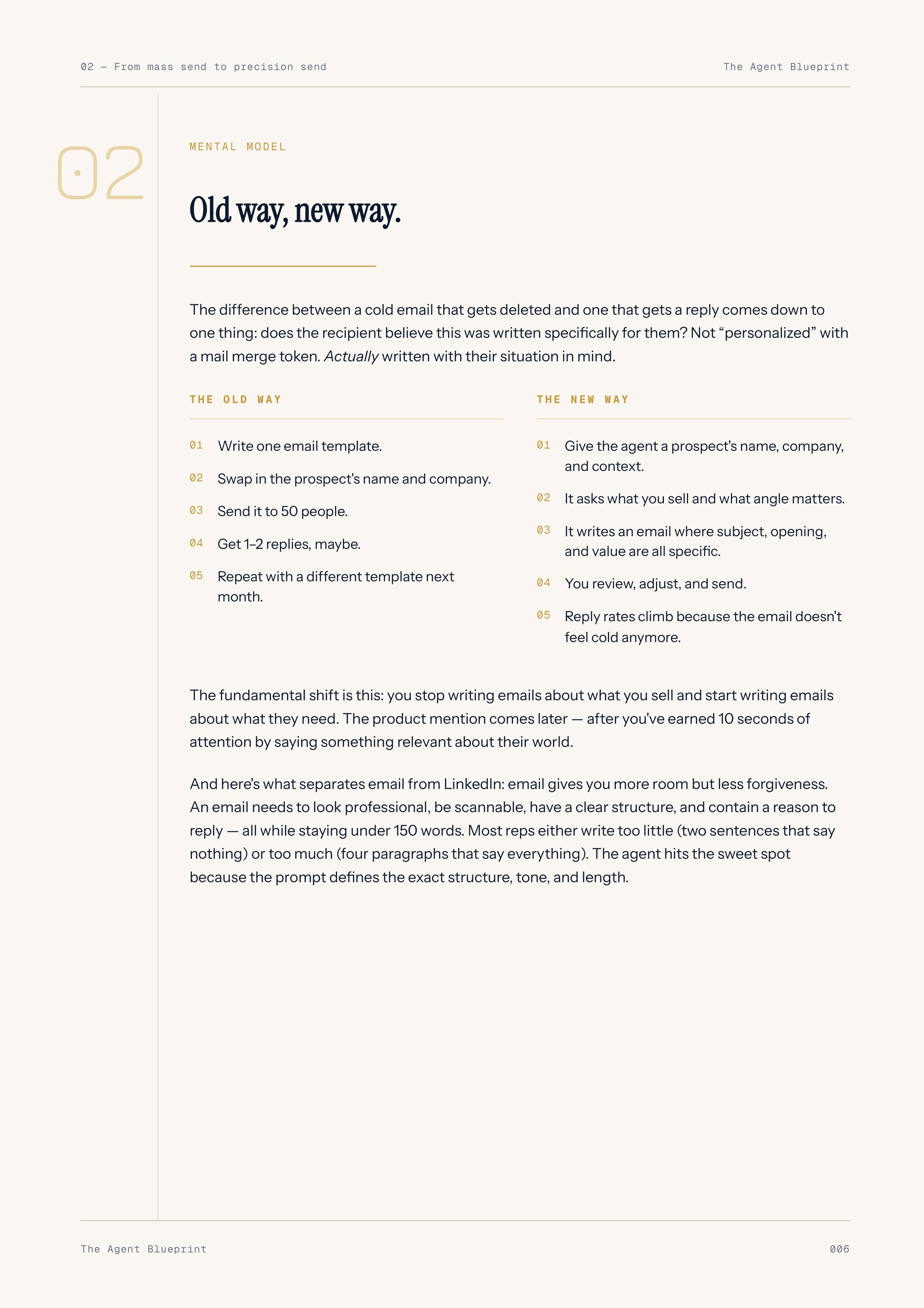 2-3_Cold E-Mail Writer Agent – 3-Min. Handbook