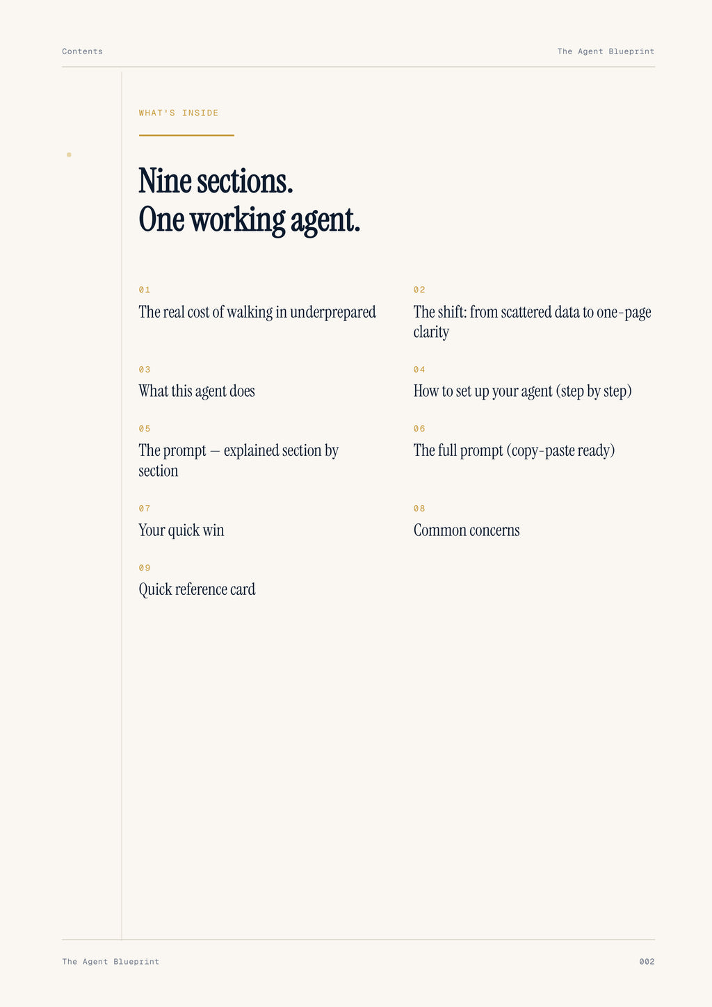 3-1_Customer Briefing Agent – 3-Min. Handbook