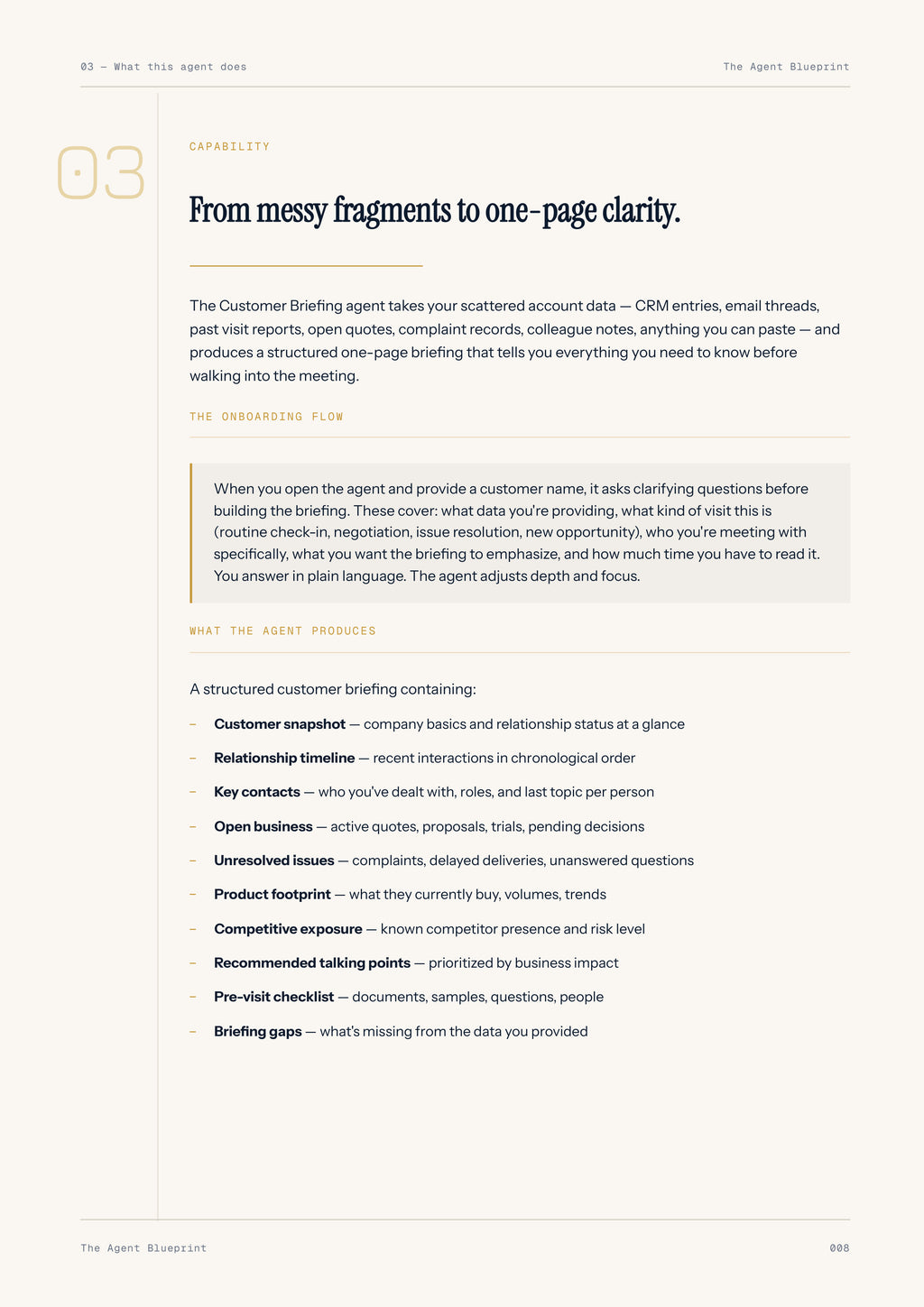3-1_Customer Briefing Agent – 3-Min. Handbook