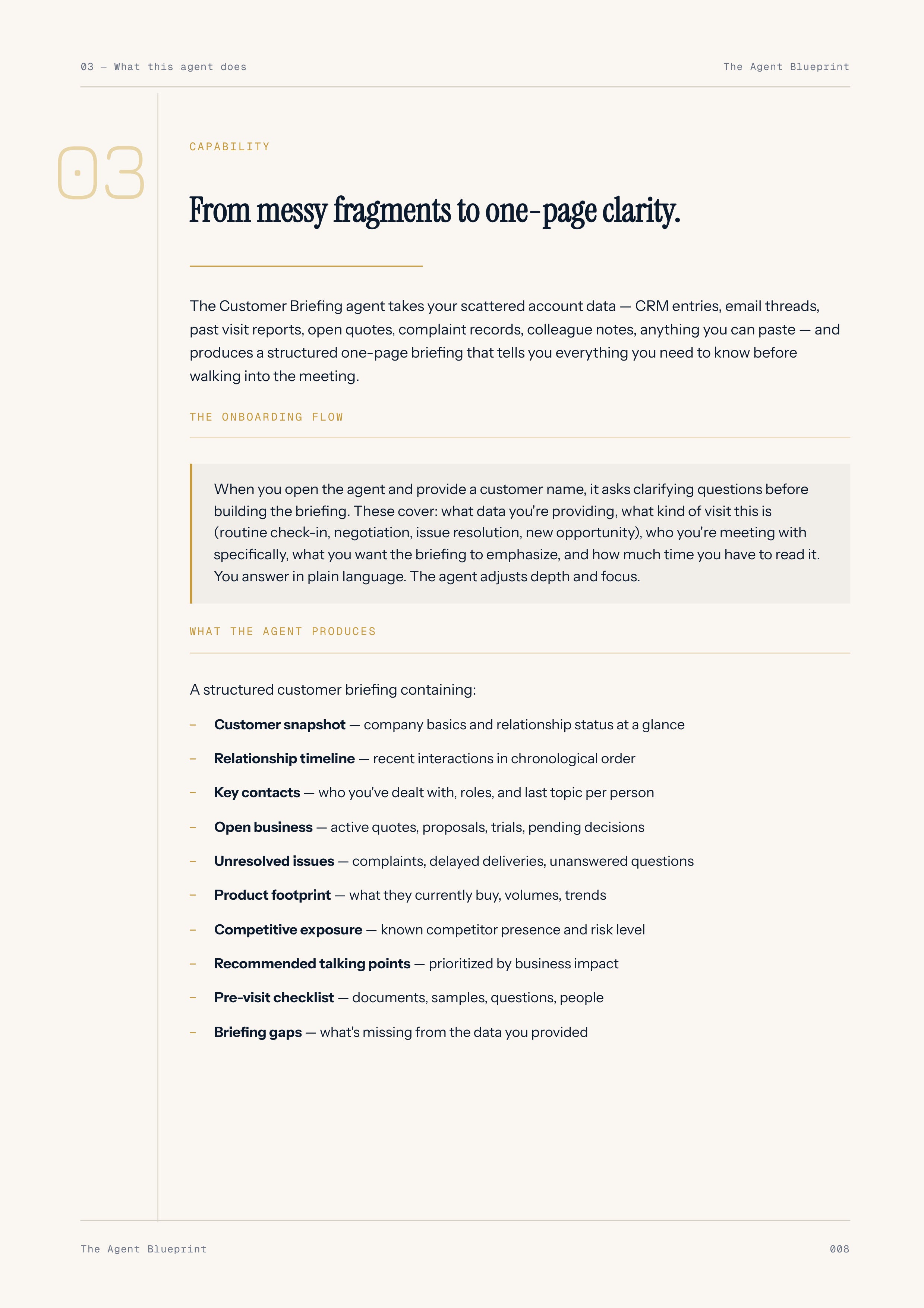 3-1_Customer Briefing Agent – 3-Min. Handbook