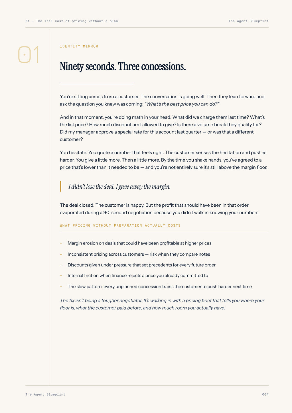 3-4_Pricing Pre-Check Agent – 3-Min. Handbook