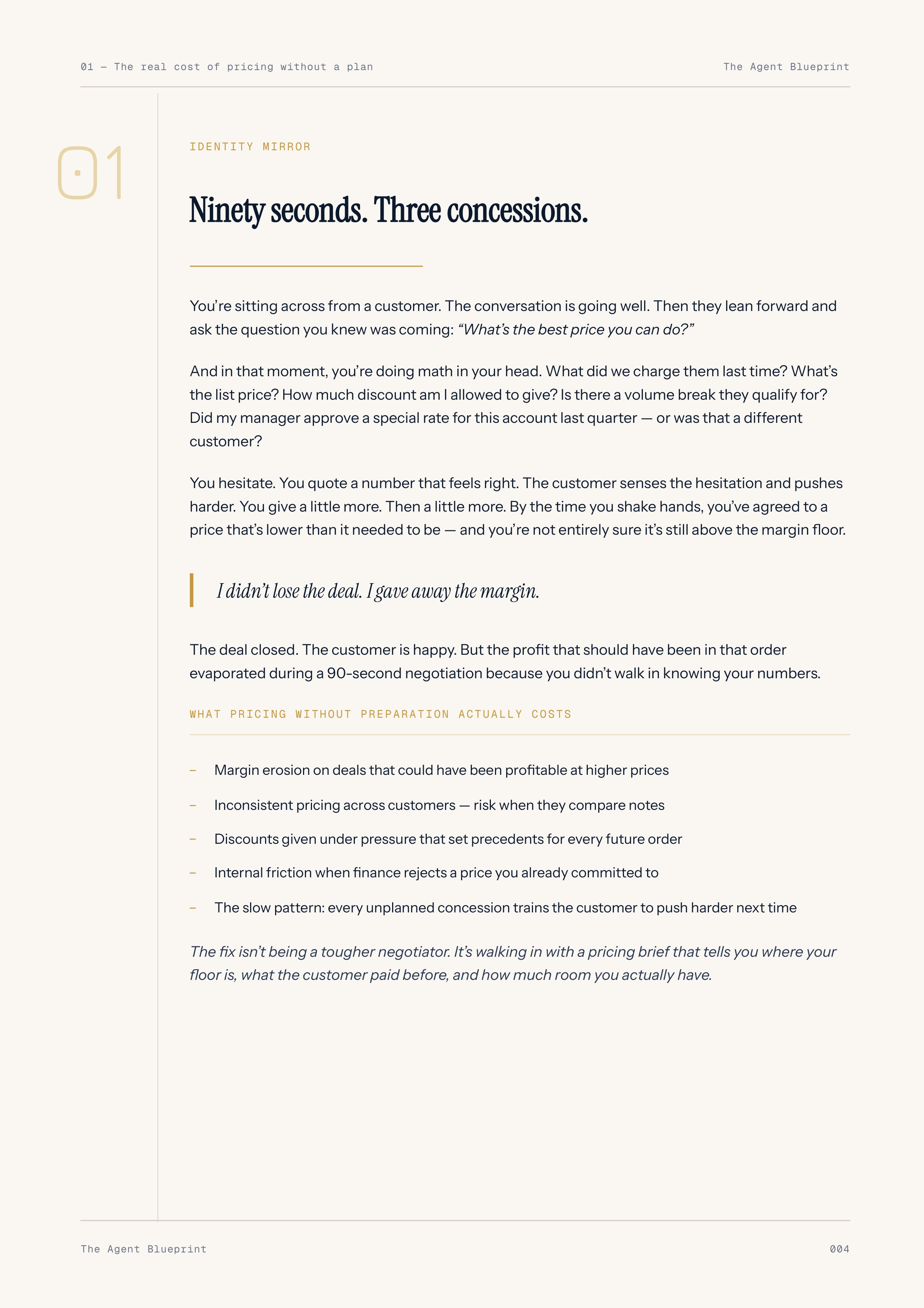 3-4_Pricing Pre-Check Agent – 3-Min. Handbook