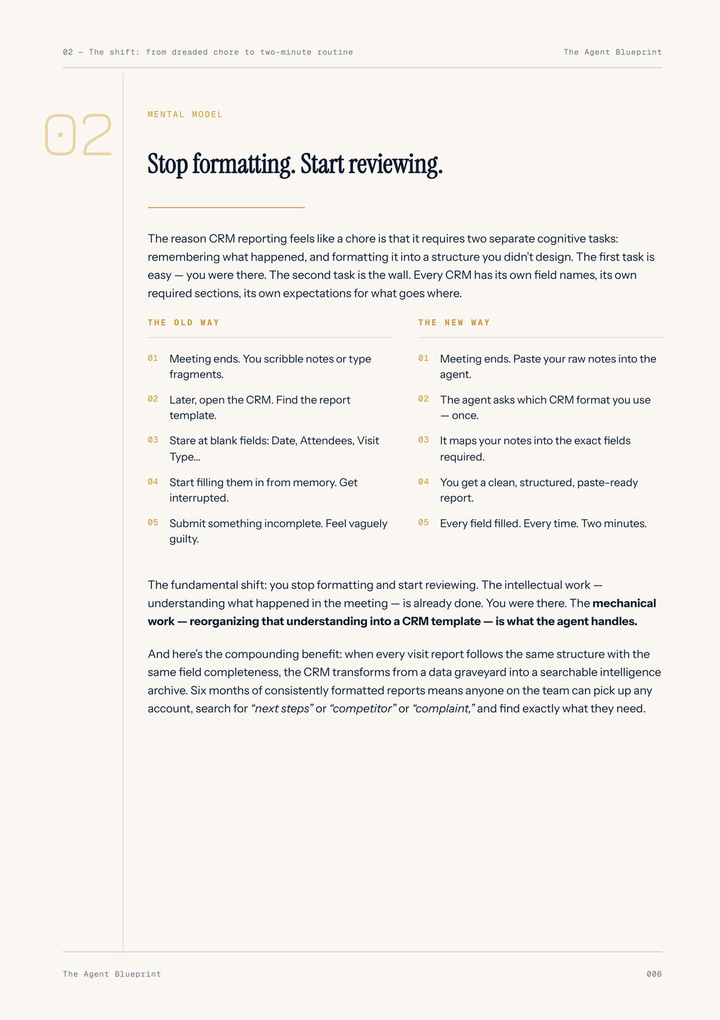 4-3_CRM Visit Report Formatter – 3-Min. Handbook