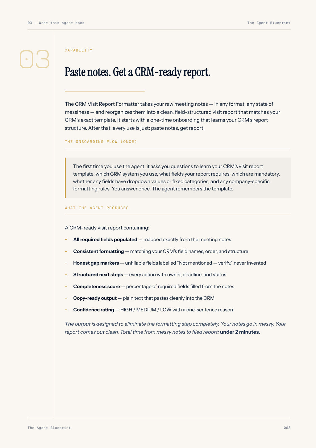 4-3_CRM Visit Report Formatter – 3-Min. Handbook