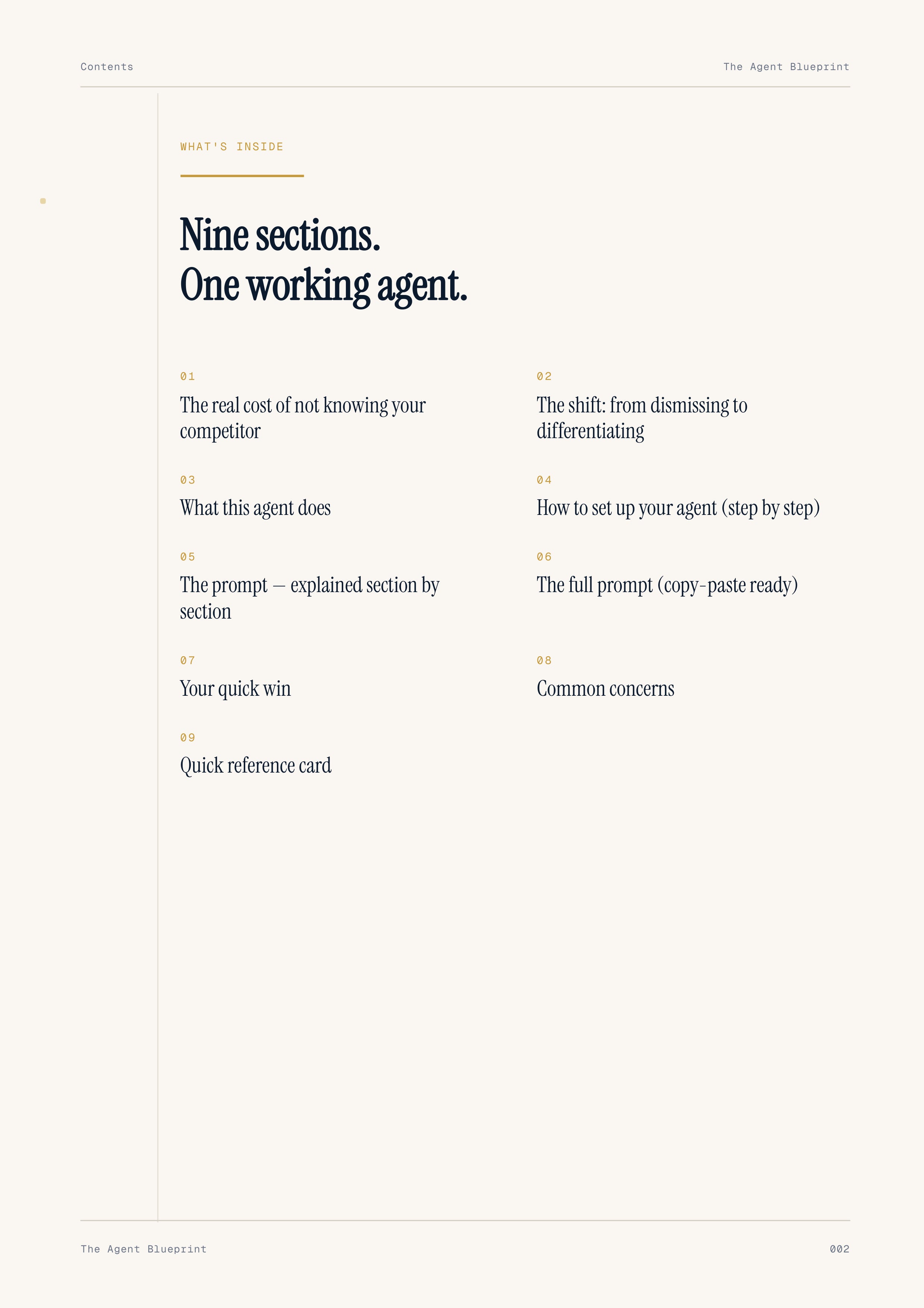 6-2_Competitive Intelligence Brief Agent – 3-Min. Handbook