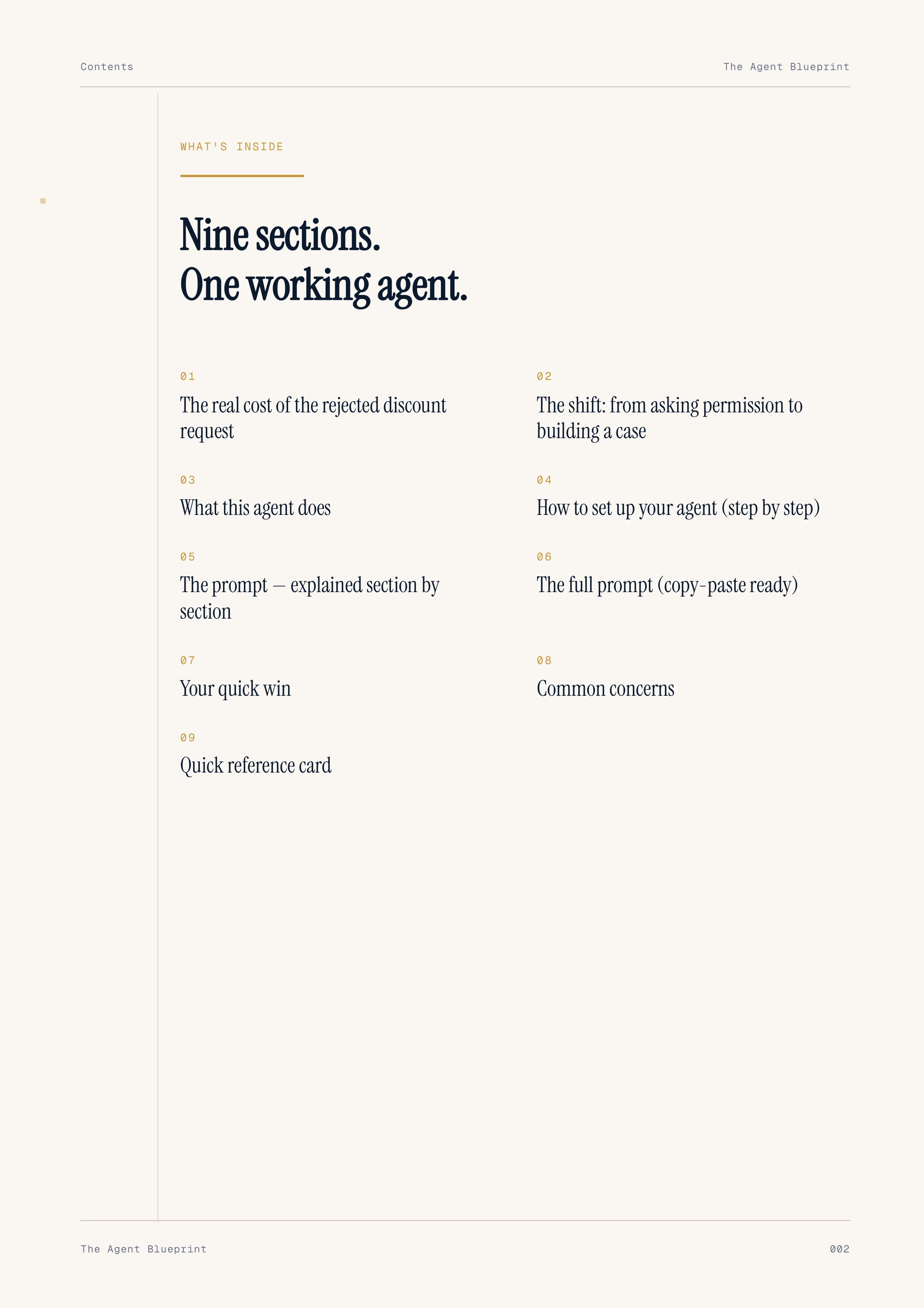 6-4_Discount Justifier Agent – 3-Min. Handbook