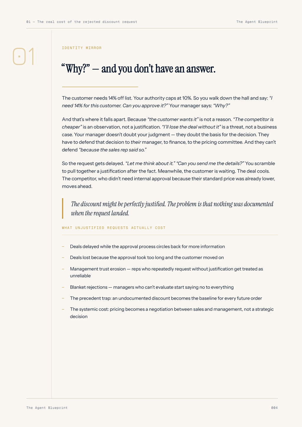 6-4_Discount Justifier Agent – 3-Min. Handbook