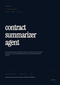 7-2_Contract Summarizer Agent – 3-Min. Handbook