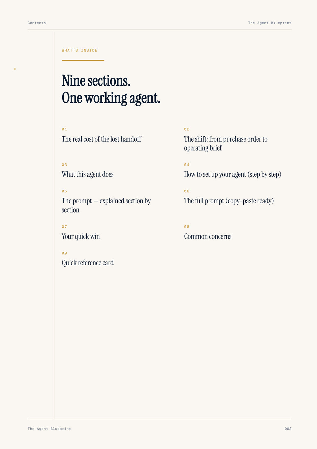 7-4_Operations Handoff Agent – 3-Min. Handbook