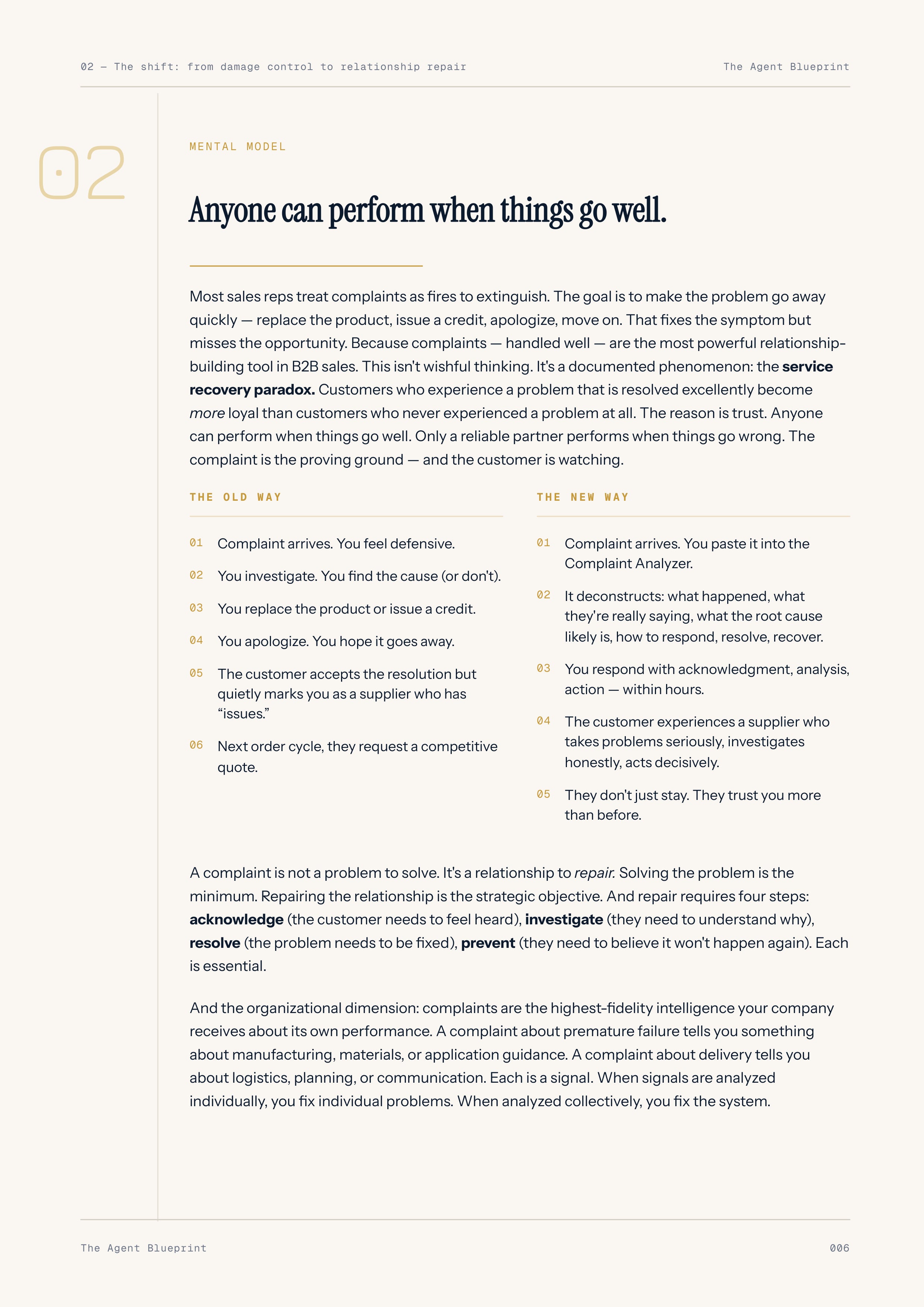 8-2_Complaint Analyser Agent – 3-Min. Handbook