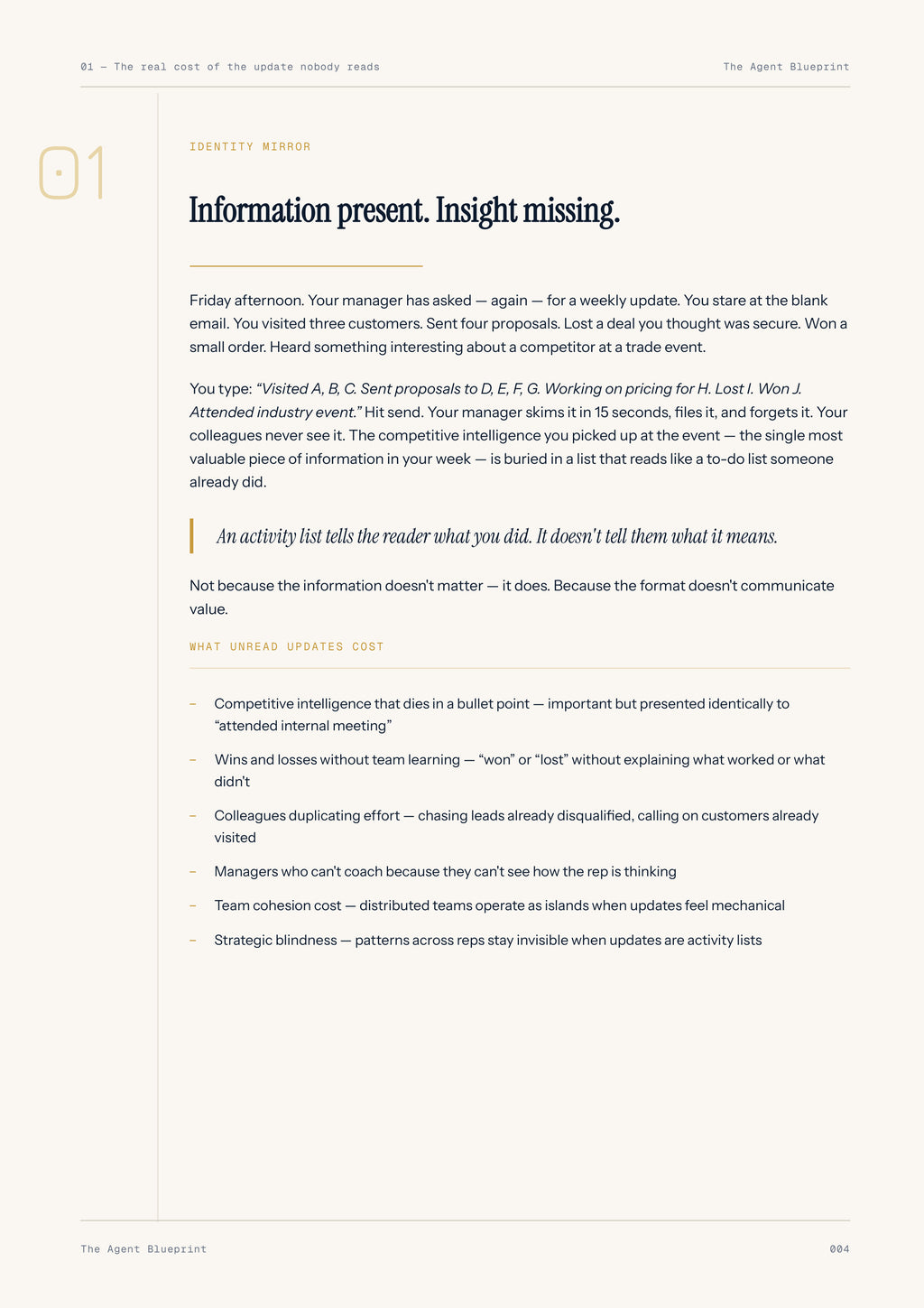 9-3_Team Update Writer Agent – 3-Min. Handbook