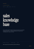 9-4_Sales Knowledge Base – 3-Min. Handbook