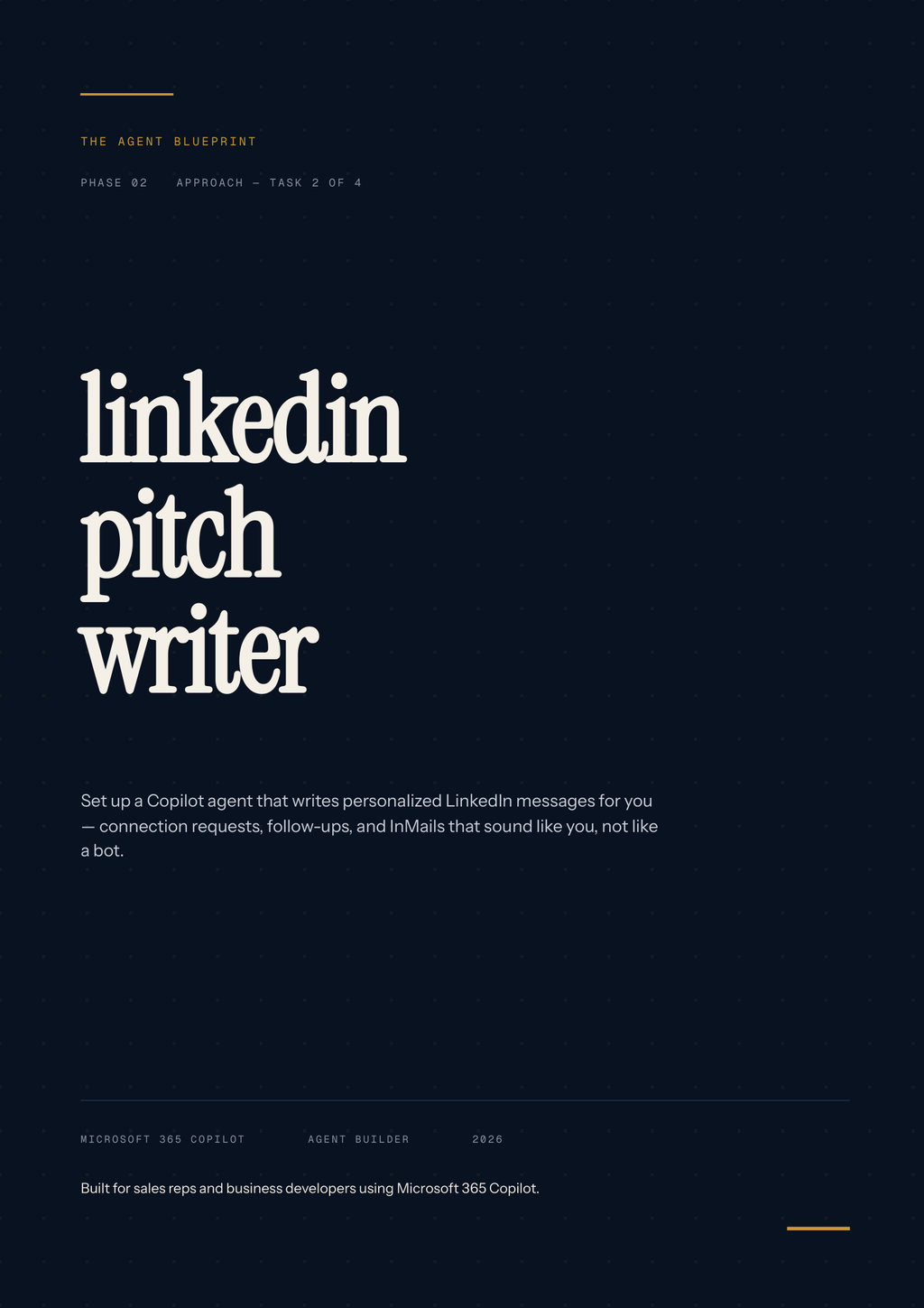 2-2_LinkedIn Pitch Writer – 3-Min. Handbook