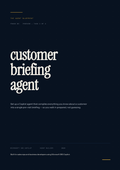 3-1_Customer Briefing Agent – 3-Min. Handbook