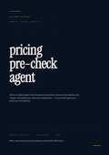 3-4_Pricing Pre-Check Agent – 3-Min. Handbook