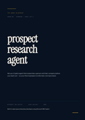 2-1_Prospect Research Agent – 3-Min. Handbook