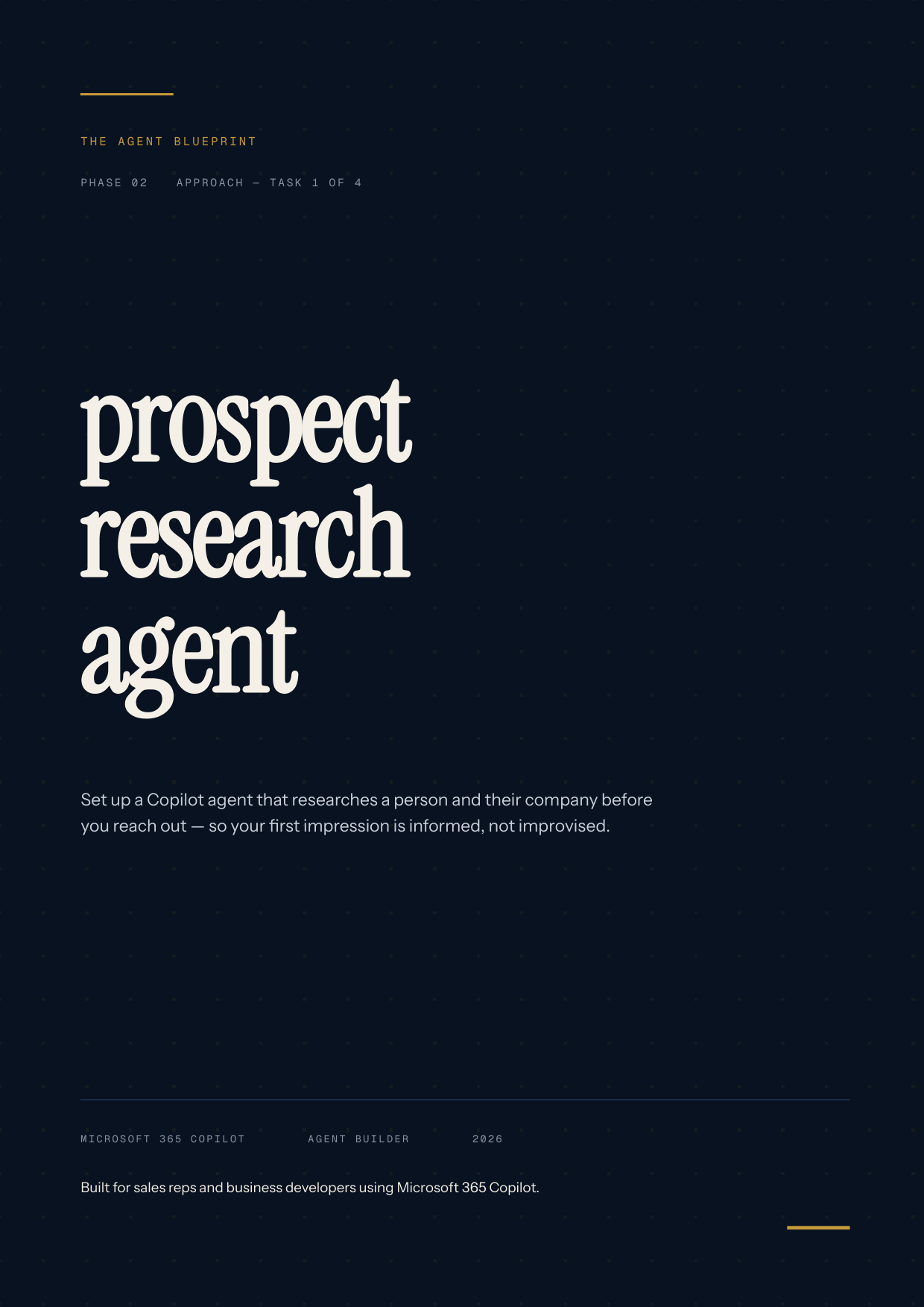 2-1_Prospect Research Agent – 3-Min. Handbook